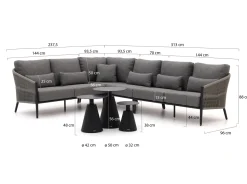 Bellagio Mineo/Tusa Ecklounge-Set 7-teilig links