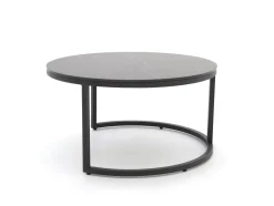 Bellagio Oriago Lounge Gartentisch-Set ø 85 cm (h:45 cm)/ø 78 cm (h:36 cm)