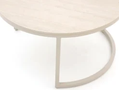 Bellagio Oriago Lounge Gartentisch-Set ø 85 cm (h:45 cm)/ø 78 cm (h:36 cm)