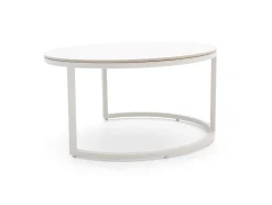 Bellagio Oriago Lounge Gartentisch-Set ø 85 cm (h:45 cm)/ø 78 cm (h:36 cm)