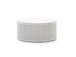 Bellagio Oriago Lounge Gartentisch-Set ø 85 cm (h:45 cm)/ø 78 cm (h:36 cm)