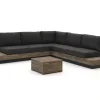 Bellagio Pilago/ROUGH-C Ecklounge-Set 4-teilig