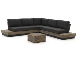 Bellagio Pilago/ROUGH-C Ecklounge-Set 4-teilig