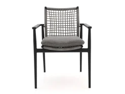 Bellagio Pizzoli/ROUGH-Y Ellips 200 cm Gartenmöbel-Set 5-teilig stapelbar