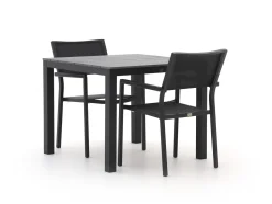 Bellagio Roma/Fidenza 90 cm Gartenmöbel-Set 3-teilig stapelbar