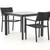 Bellagio Roma/Sestino 90 cm Gartenmöbel-Set 3-teilig stapelbar