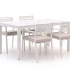 Bellagio Rumo/Menzano 160cm dining tuinset 5-delig stapelbaar