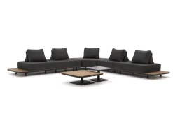 Bellagio San Lupo Ecklounge-Set 5-teilig 5-Sitzer