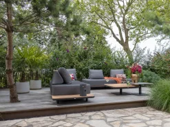 Bellagio San Lupo Gartensofa 2-Sitzer links/rechts 253 cm