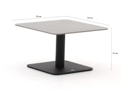 Bellagio San Lupo Loungetisch 59x59x37 cm