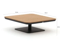 Bellagio San Lupo Loungetisch 90x90x28,5 cm