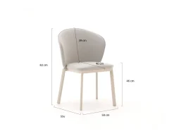Bellagio San Lupo/Sestino 160 cm Gartenmöbel-Set 5-teilig