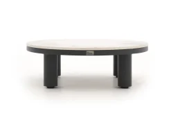 Bellagio Sarsina Lounge Gartentisch-Set ø 85 cm(h:27 cm)/ø 65 cm (h:21 cm)