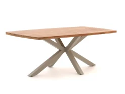 Bellagio Sordio/Induno Dänisch oval 240cm Gartenmöbel-Set 7-Teilig Stapelbar