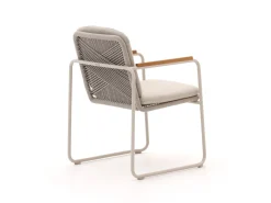 Bellagio Sordio/Induno Dänisch oval 240cm Gartenmöbel-Set 7-Teilig Stapelbar