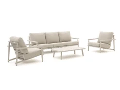 Bellagio Torre Muzza Sessel-Sofa Lounge-Set 4-teilig