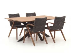 Bellagio Tredozio/Furato 180 cm Gartenmöbel-Set 5-teilig