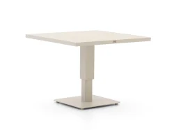Bellagio Usini Garten Lounge Esstisch 90x90x45/68 cm höhenverstellbar