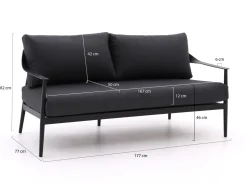 Bellagio Valli Gartensofa 177 cm
