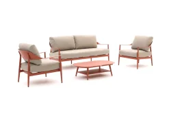 Bellagio Valli Sessel-Sofa Lounge-Set 4-teilig