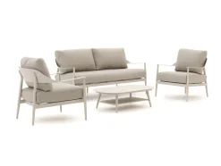 Bellagio Valli Sessel-Sofa Lounge-Set 4-teilig