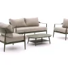 Bellagio Valli Sessel-Sofa Lounge-Set 4-teilig