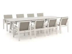 Bellagio Vezzano/Bresimo 317 cm Gartenmöbel-Set 9-teilig