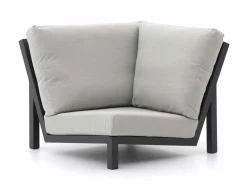 Bellagio Vezzano/Cosi 100 cm Ecklounge-Set mit Feuertisch 4-teilig