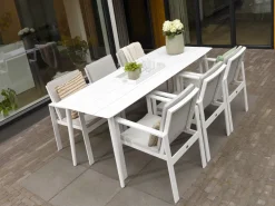 Bellagio Vezzano/Induno Ellips 280 cm Gartenmöbel-Set 7-teilig