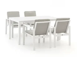 Bellagio Vezzano/Menzano 160 cm Gartenmöbel-Set 5-teilig
