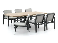 Bellagio Vezzano/Montorio 220 cm Gartenmöbel-Set 7-teilig