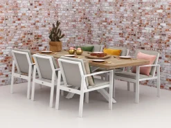 Bellagio Vezzano/Montorio 220 cm Gartenmöbel-Set 7-teilig