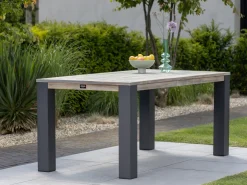 Bellagio Vezzano/ROUGH-X 240 cm Gartenmöbel-Set mit Bank 5-teilig