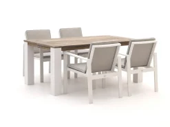Bellagio Vezzano/ROUGH-X 180 cm Gartenmöbel-Set 5-teilig