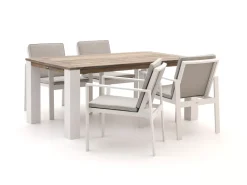 Bellagio Vezzano/ROUGH-X 180 cm Gartenmöbel-Set 5-teilig