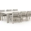 Bellagio Vinadio 255 cm Low Dining Gartenmöbel-Set 7-teilig