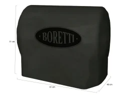 Boretti Abdeckung für Terzo Holzkohlegrill 61x40x51 cm