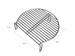 Boretti Grill Erweiterungsrost 30x28x11 cm