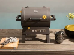Boretti Terzo Holzkohlegrill 57x39x52 cm