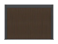 Cedrino Pergola 400x360x255 cm inkl. Stauraum 360x200 cm