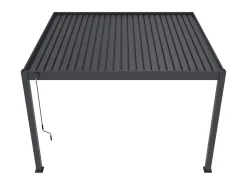 Cedrino Wandpergola 400x360x255 cm