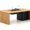 Cosibridge lounge Feuertisch 140x80x50 cm