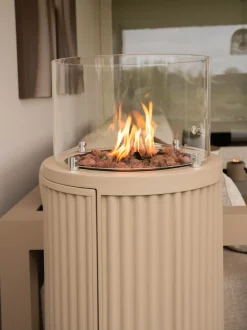 Cosipillar Curved Feuersäule ø 40 cm (h:112 cm)