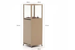 Cosipillar Dome Feuersäule 40x40x116 cm