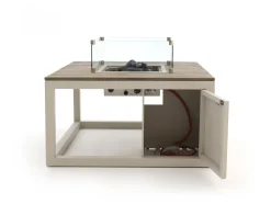 Cosiraw Lounge Feuertisch 100x100x55 cm
