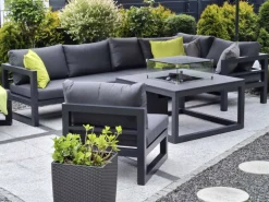 Cosiraw Lounge Feuertisch 100x100x55 cm