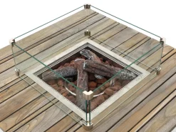Cosiraw Lounge Feuertisch 100x100x55 cm