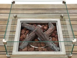 Cosiraw Lounge Feuertisch 100x100x55 cm