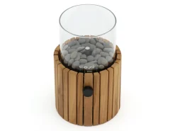 Cosiscoop Timber round Tischkamin (ø 18 cm, h: 30 cm)