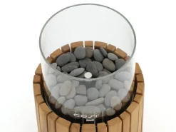 Cosiscoop Timber round Tischkamin (ø 18 cm, h: 30 cm)